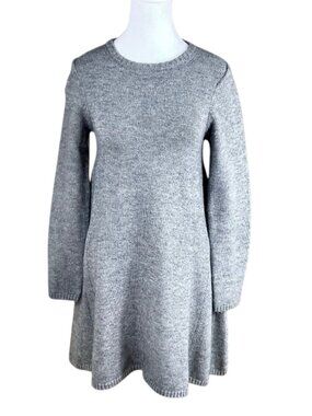 Pomander Place Tuckernuck Maia Dress Gray Knit A-Line (S)